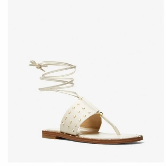 🔹️🥳 Host pick 🥳🔹️Michael Kors Jagger Flat Sandal NEW NO BOX SIZE 8 - Picture 3 of 4